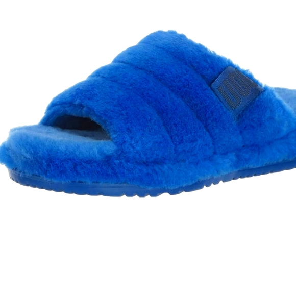 COPY - UGG Mens Fluff You Slipper 11 Classic Blue - Picture 1 of 5